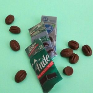 WIMSICAL 3 PAIRS OF MINT CHOCOLATE SIGNATURE UNISEX SOCKS